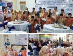 Pererat Silaturahmi, Rutan Kelas I Pekanbaru Gelar Buka Bersama Insan Media dan Anak Yatim