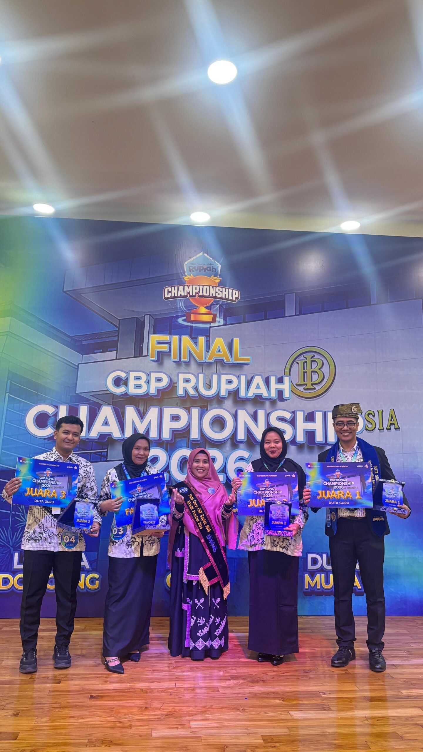 Wakili Riau ke Ajang Nasional, Guru SMP Islam Al Azhar 37 Pekanbaru Dinobatkan sebagai Duta Guru CBP Rupiah Terbaik 2026